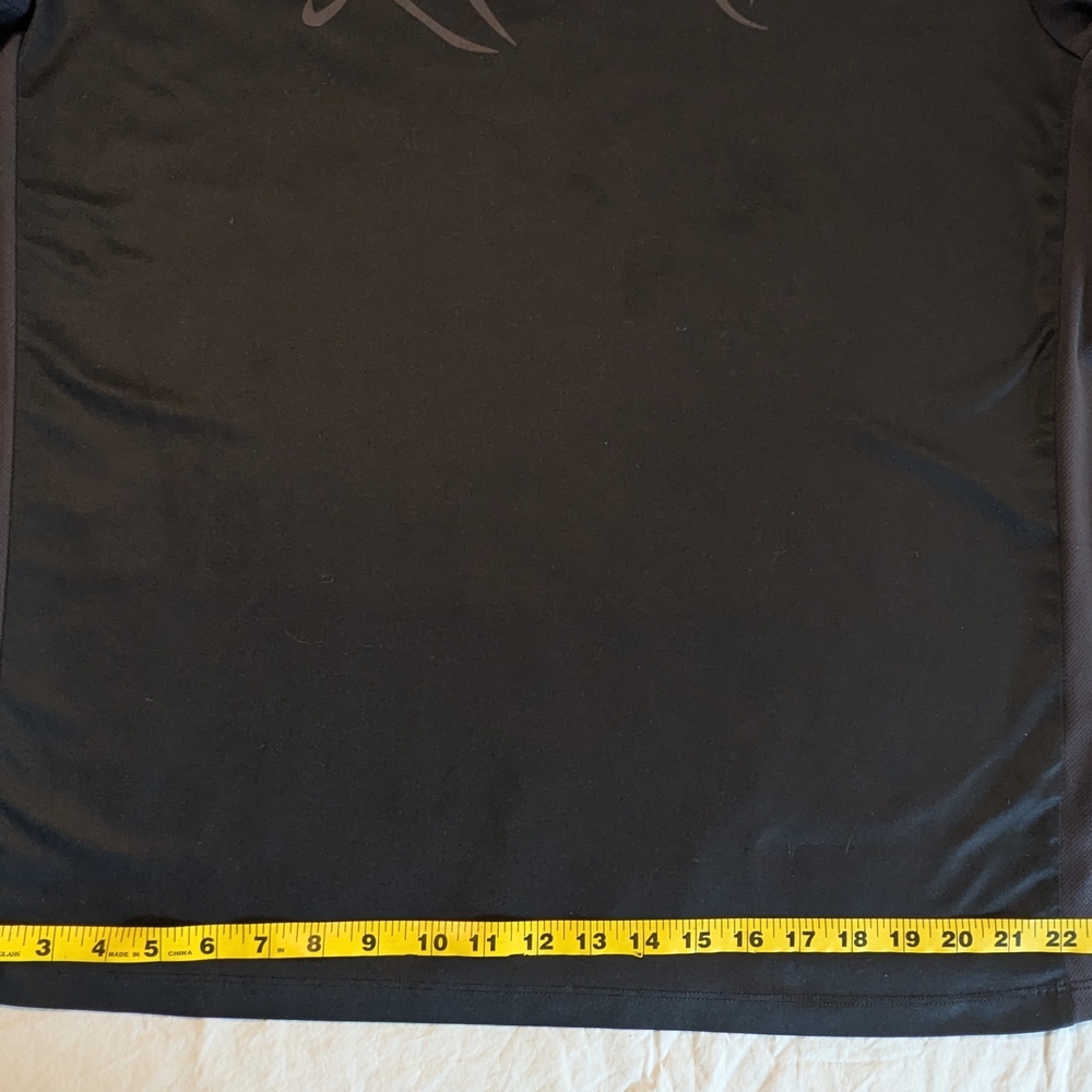 Greg Norman Collection Black Short Sleeve Tee, Athletic / Swim Shirt - Picture 2 of 7